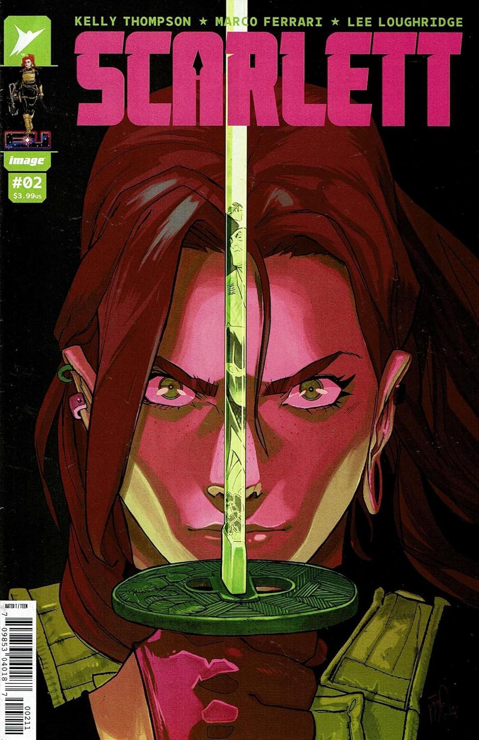 

Scarlett No. 2 (Cover A by Marco Ferrari) Release Date July 3, 2024 (Image comics, Inc)