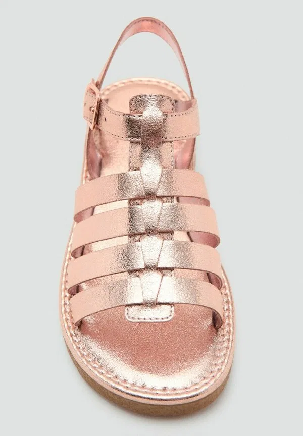 Детские сандалии Mango Kids, Pink — фото 4