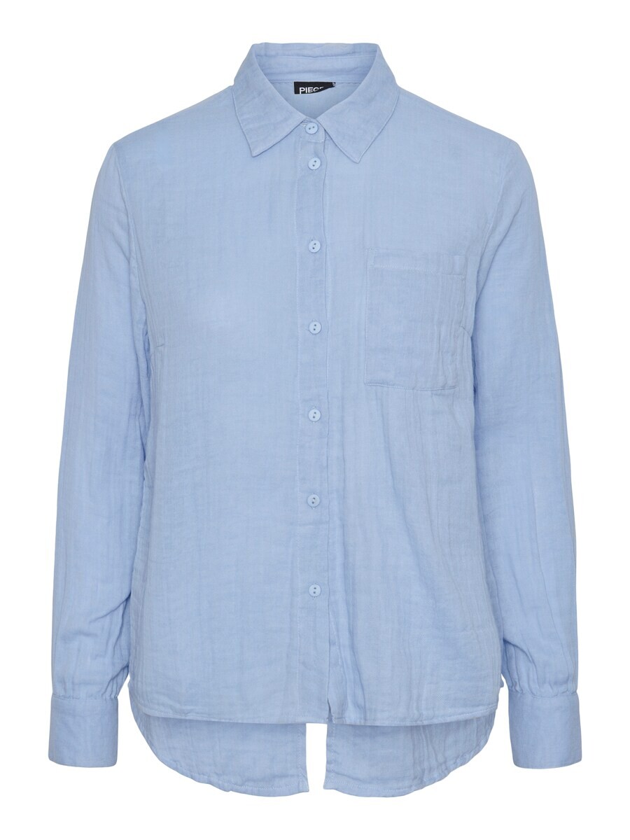

Рубашка PIECES Blouse PCKAPPEL, светло-синий