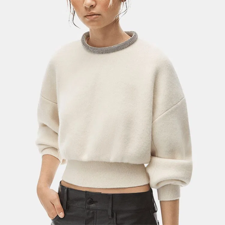 Свитер женский Alexander Wang Ivory White — фото 3