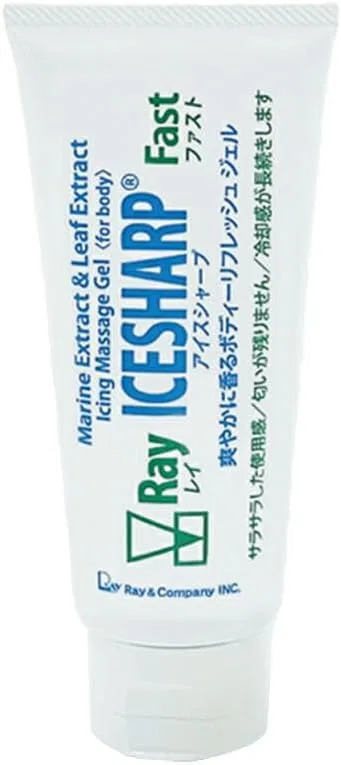 Охлаждающий гель для тела Ray & Company Ice Sharp Fast, 120 г, 2 шт. + салфетки для матирования — фото 2