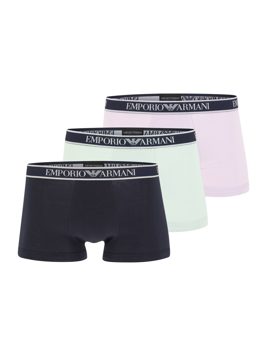 

Трусы Emporio Armani Boxer shorts, цвет marine blue/mint/lilac