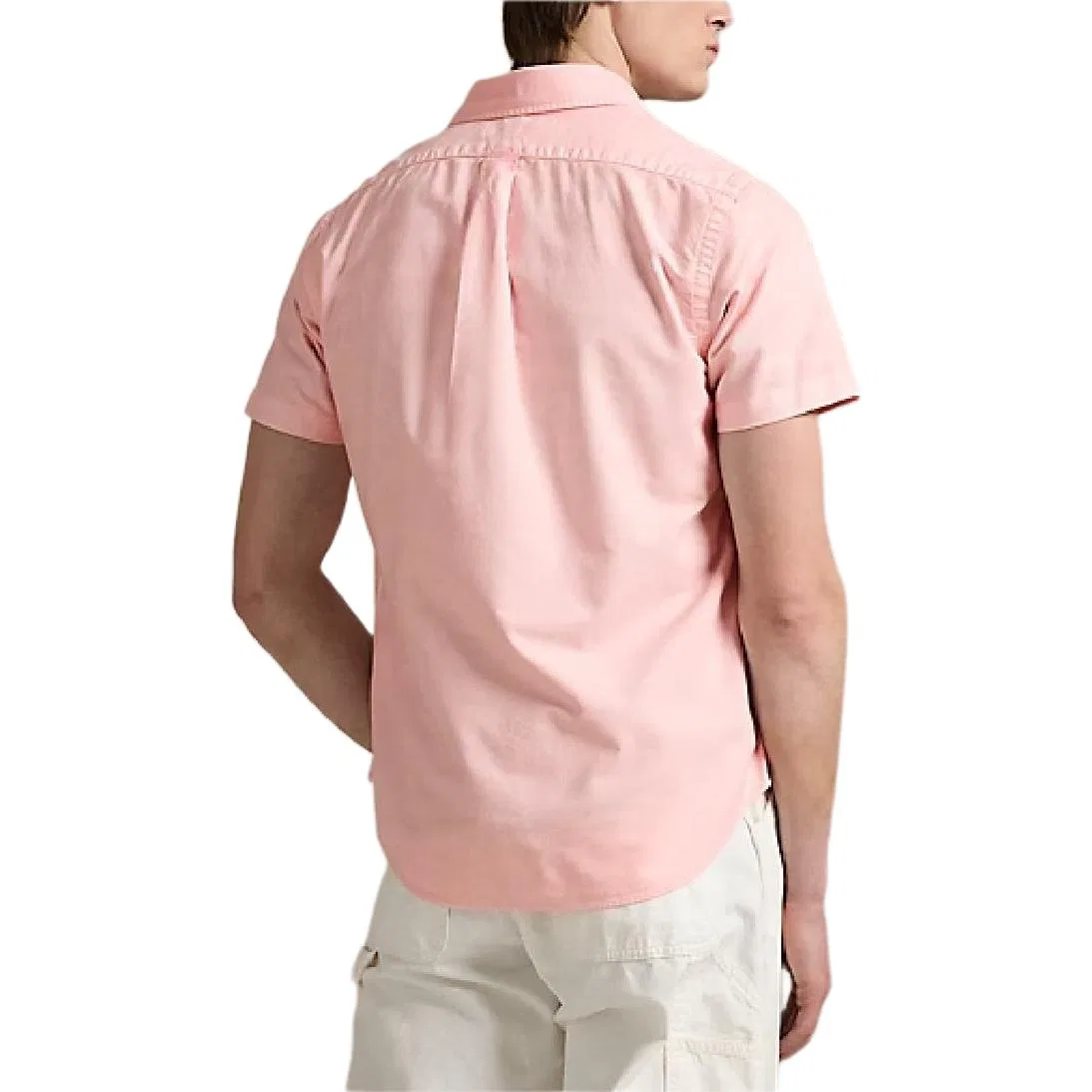 Рубашка мужская Pink Lapel Moderate Other Polo Ralph Lauren — фото 4