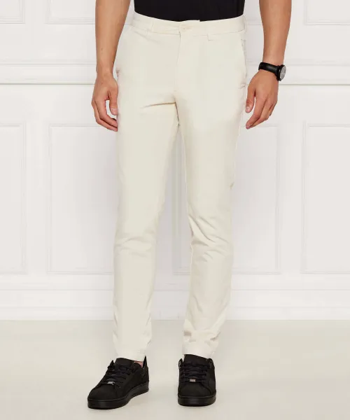 

Брюки-Чиносы p-kaiton1-zip Slim fit Boss, белый