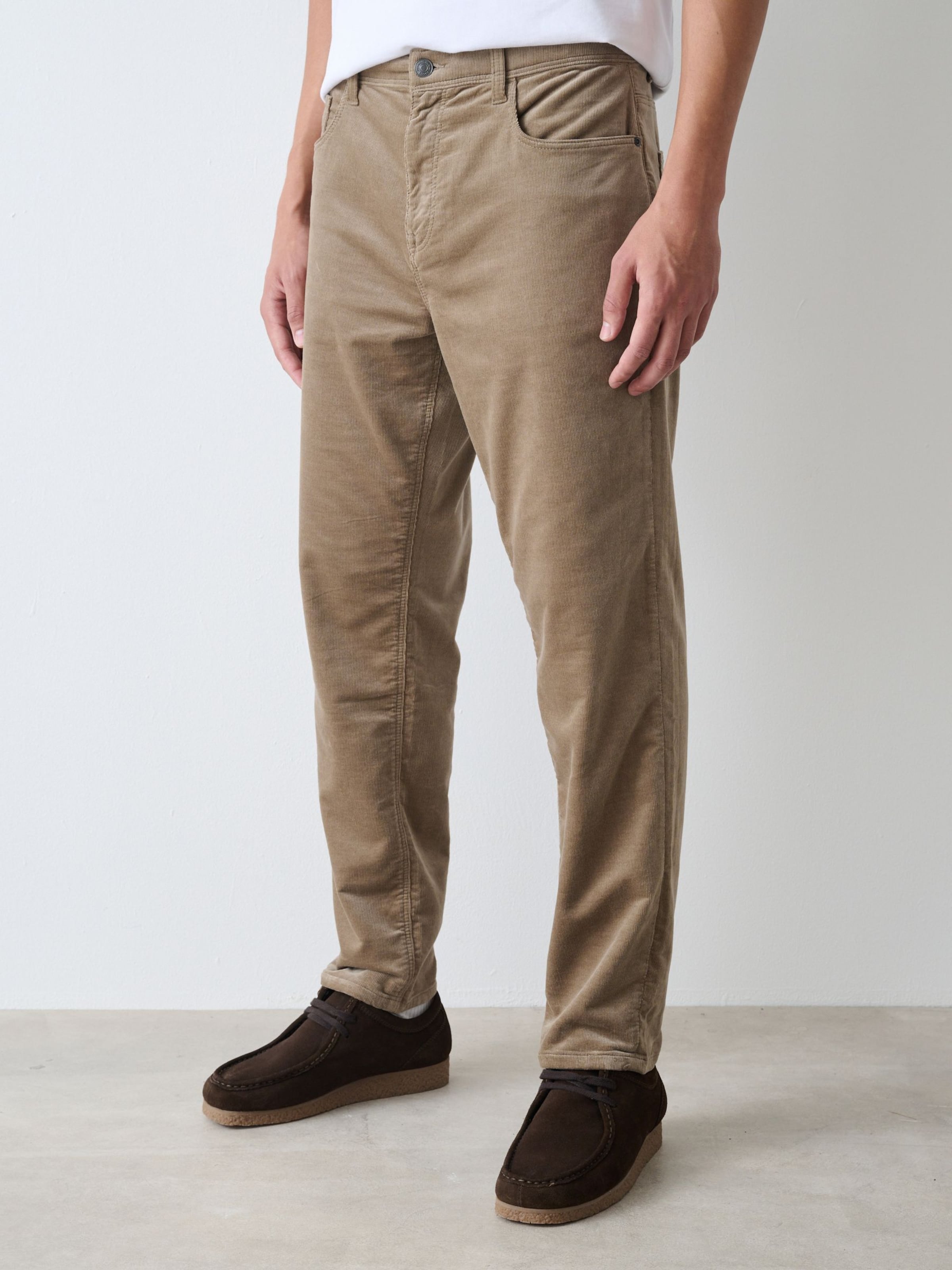 Next Брюки Slim fit в цвете Sand — фото 3