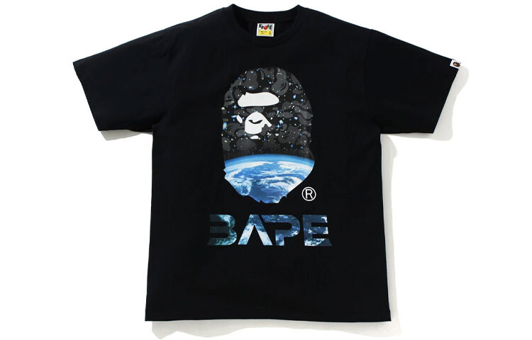 

Футболка Ape Head Series для мужчин A Bathing Ape, черный