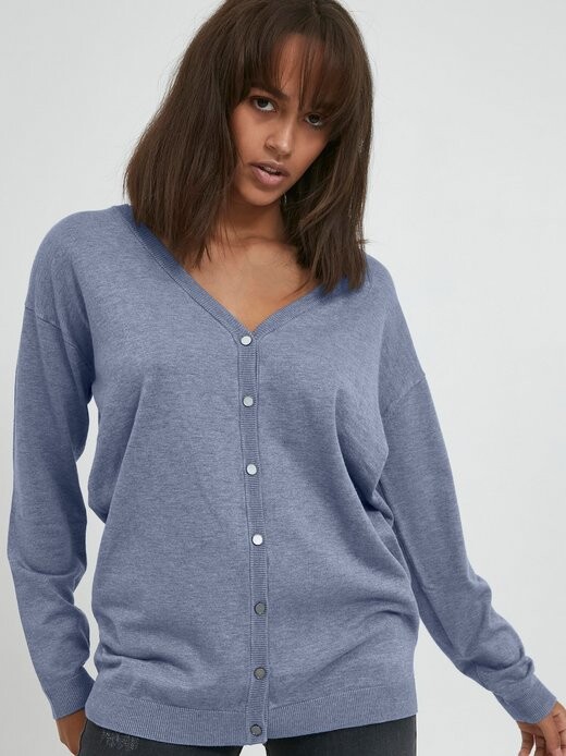 

Кардиган пзсара Pulz Jeans, синий