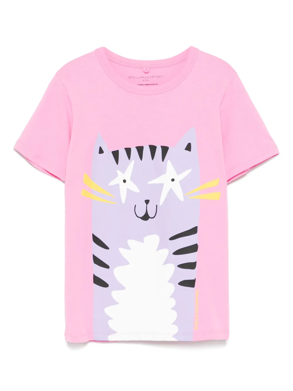 

Футболка с принтом Stella McCartney Kids, розовый