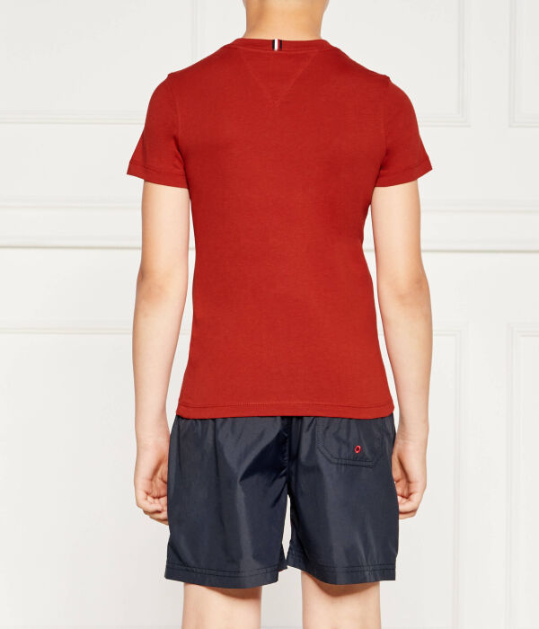 Базовая футболка Regular fit Tommy Hilfiger, красный — фото 4