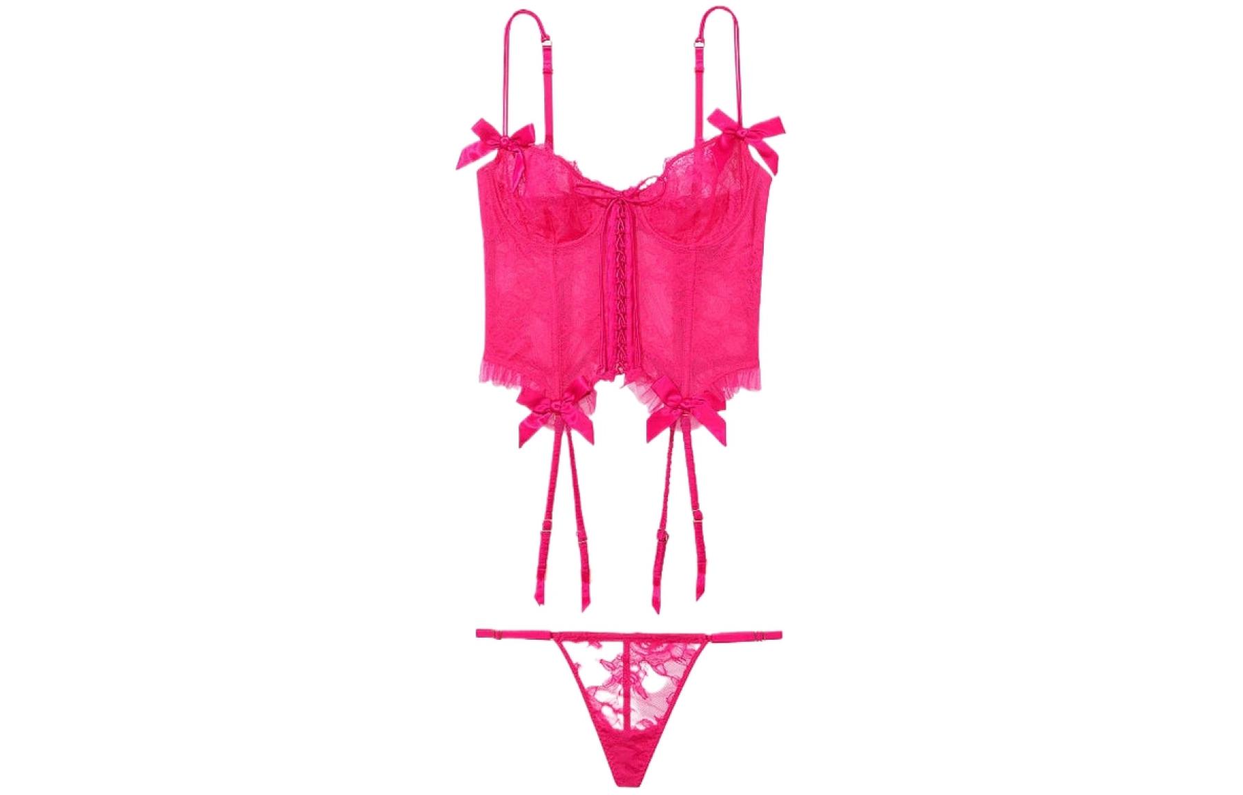 

Комплект нижнего белья VICTORIA'S SECRET для женщин, розовый, Барби