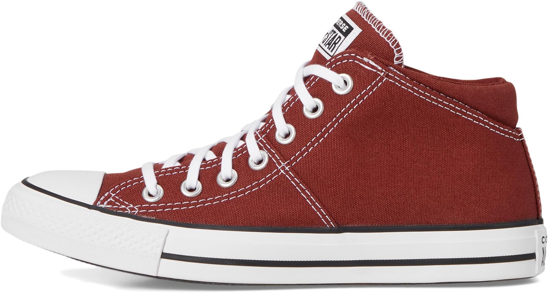 Кроссовки Converse Women's Chuck Taylor All Star Madison Mid Top, Rottin Apple/White/Black — фото 4