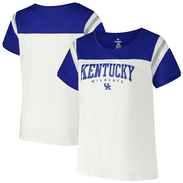 

Футболка женская plus size white kentucky wildcats Fanatics