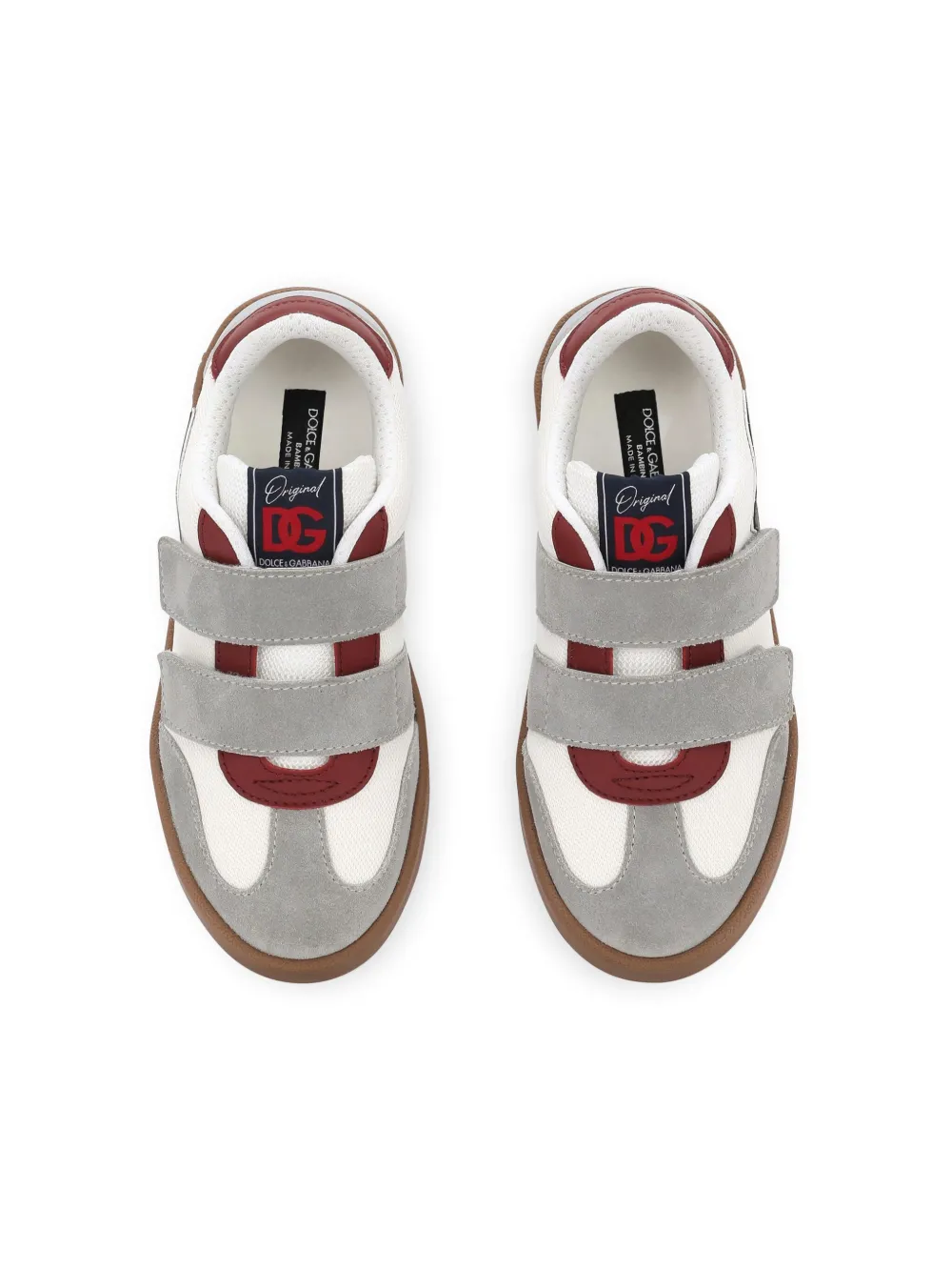 Кроссовки DG Original Dolce & Gabbana Kids, белый — фото 4