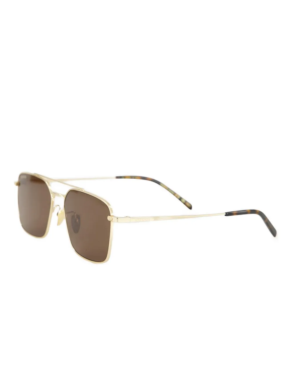 

Солнцезащитные очки в квадратной оправе Gucci Eyewear, золотой