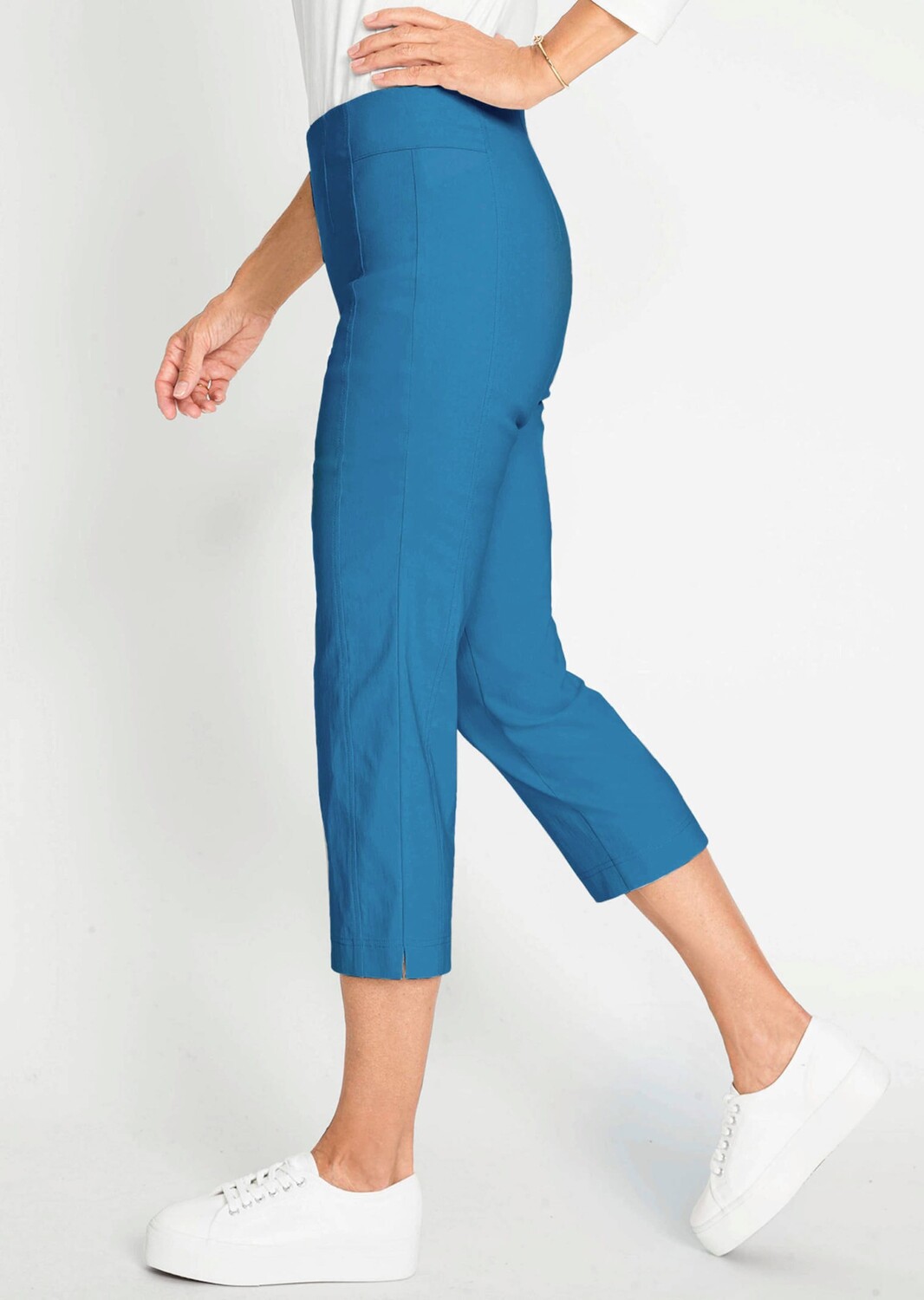 

Брюки GOLDNER 7/8 Super Stretch Louisa, цвет atlantikblau