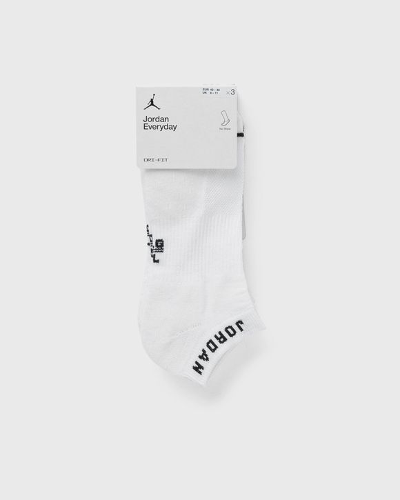 

Носки Jordan Everyday No-Show Socks (3 Pairs), белый/черный