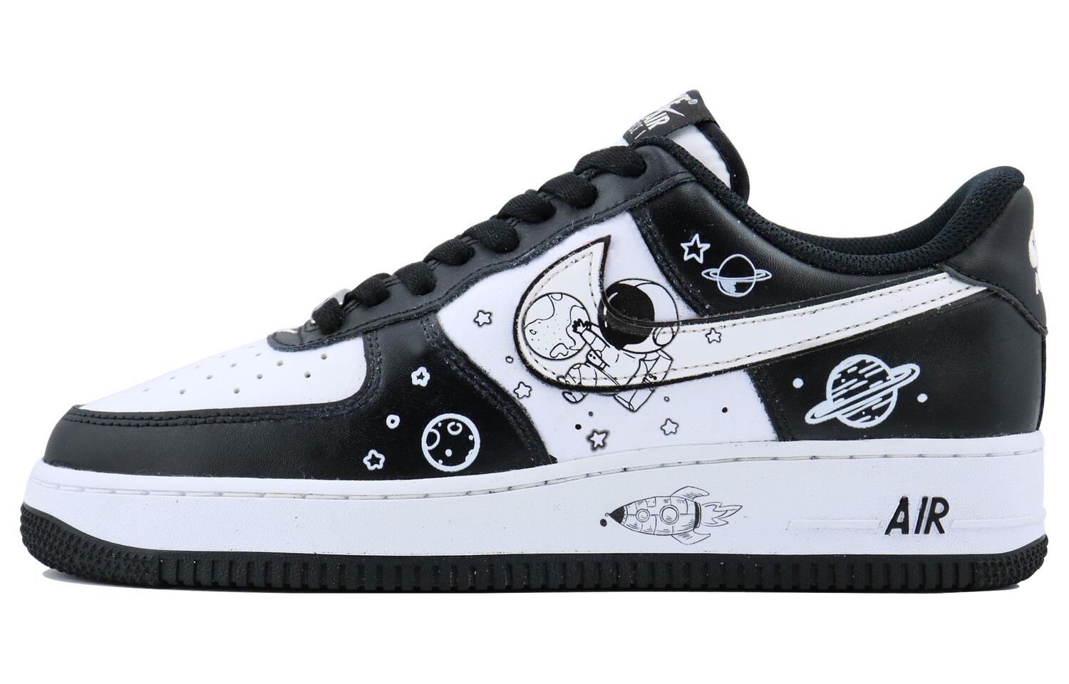 

Кроссовки Nike Air Force 1 Skateboard Shoes Unisex Low-Top White, Черный, Кроссовки Nike Air Force 1 Skateboard Shoes Unisex Low-Top White
