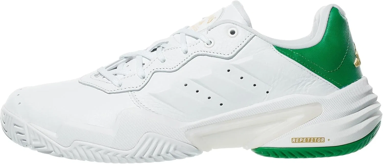 Кроссовки теннисные adidas Barricade 13 Leather, белый — фото 2