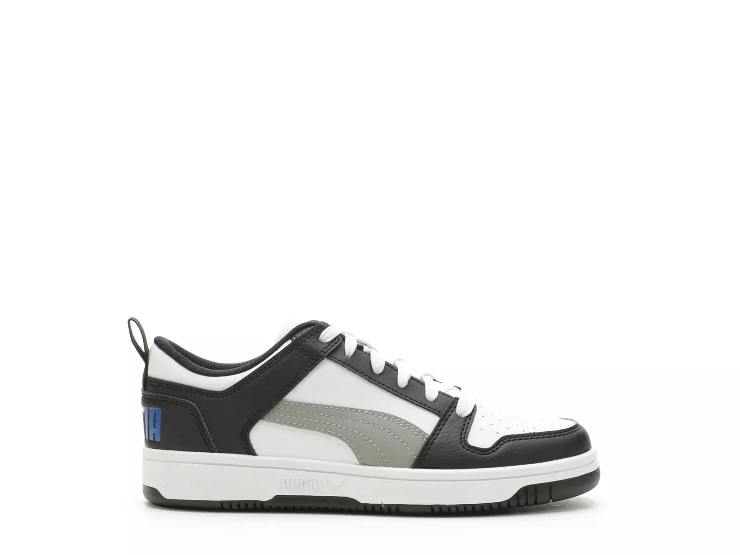 

Кроссовки Puma Rebound Layup — детские, белые/серые/черные