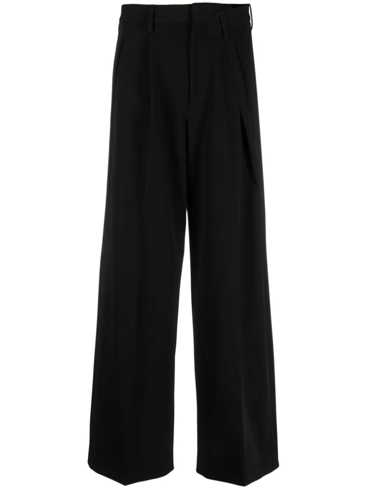 

MM6 Maison Margiela широкие брюки со складками, черный