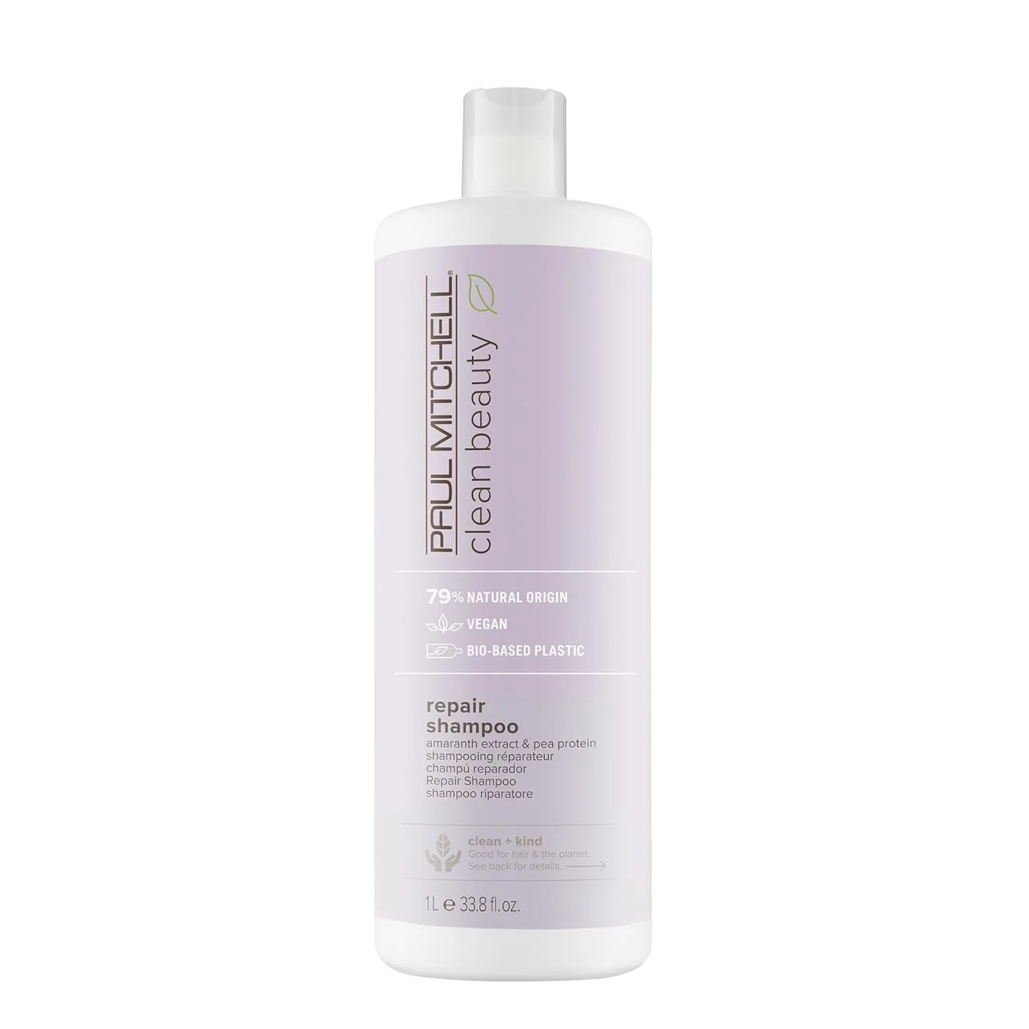 Шампунь Paul Mitchell Clean Beauty Repair укрепляет и защищает поврежденные, ломкие волосы. 1000 мл (.)