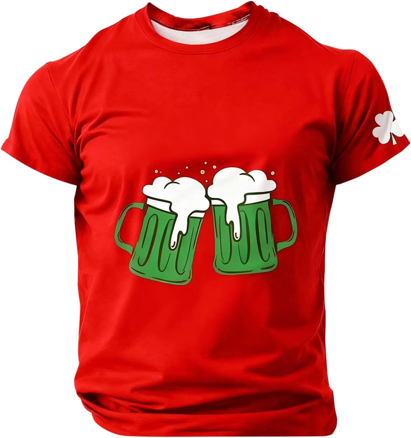 

Футболка мужская St Patrick's Day с принтом Shamrock