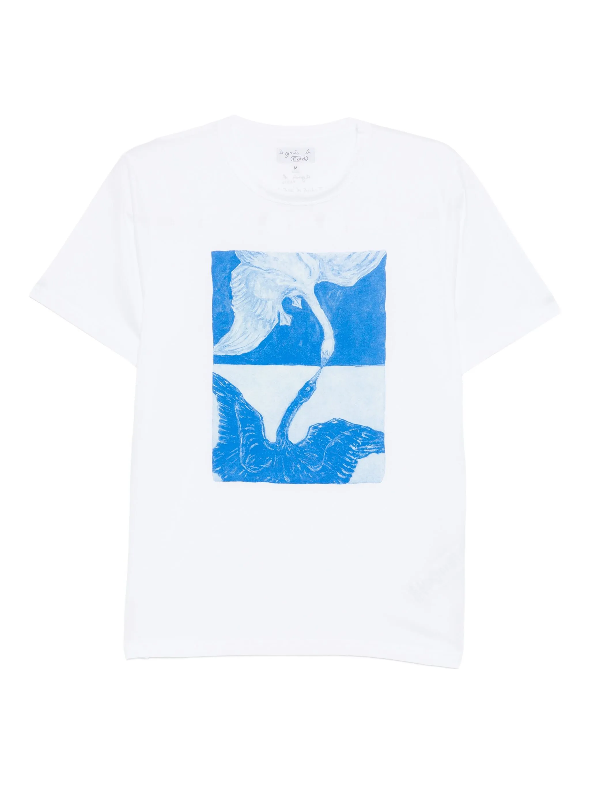 

Футболка Le Mixte из коллаборации с Brendan Lynch Agnès B., белый