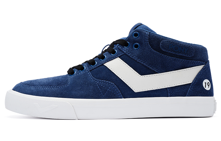 

Кроссовки PONY Atop Skateboarding Shoes Men Low-top Blue, цвет Navy