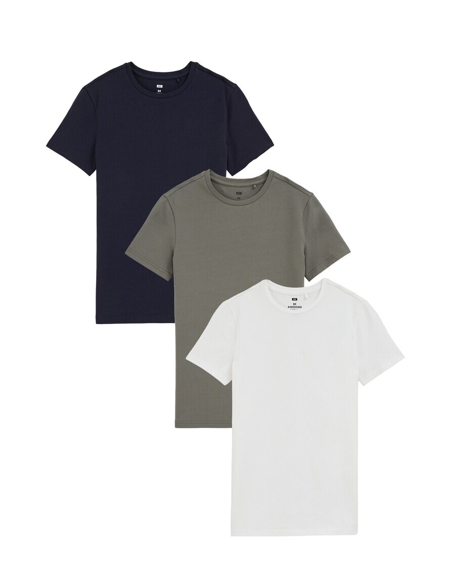 

Футболка WE Fashion, цвет Night blue/White