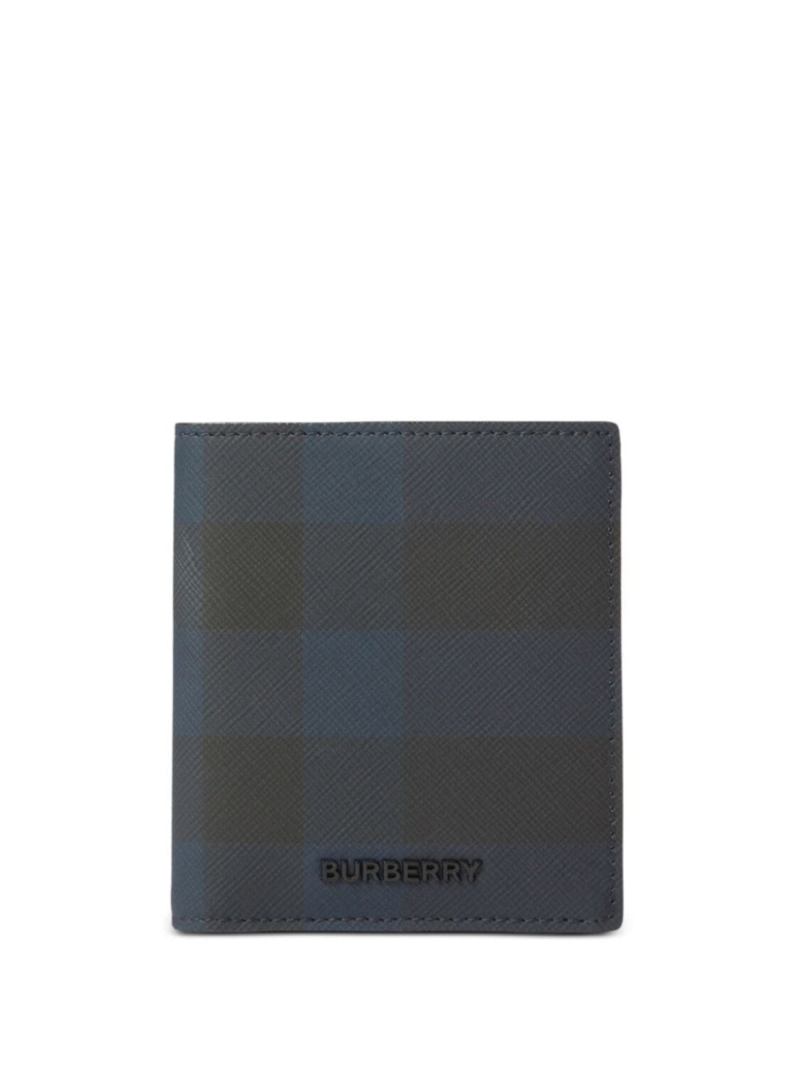 

Складной кошелек в клетку Burberry, синий