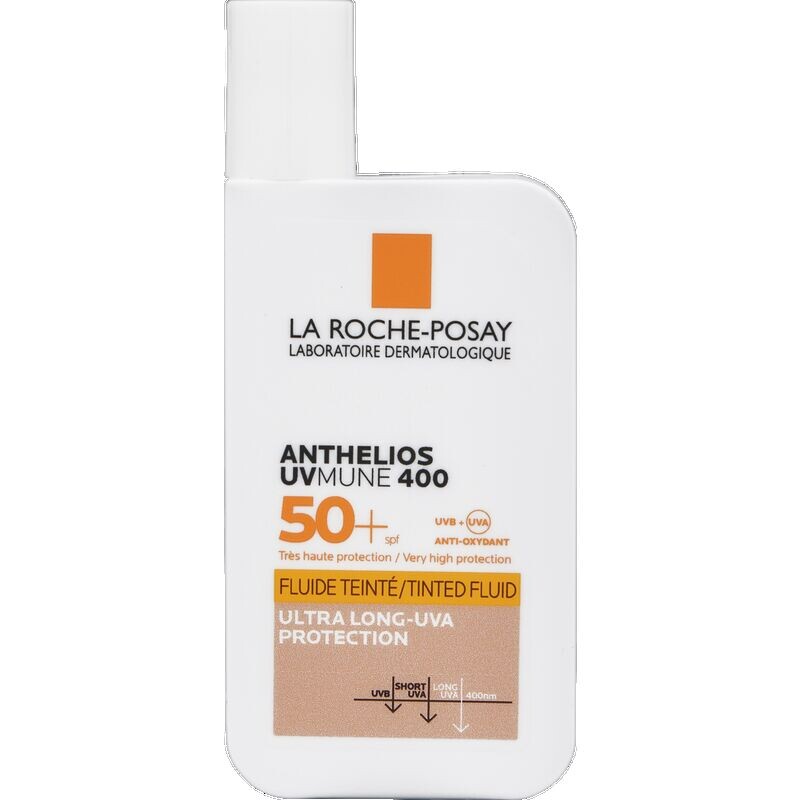 Anthelios UVMUNE 4000 SPF 50+ тонирующий флюид LA ROCHE-POSAY, 50 ml — фото 2