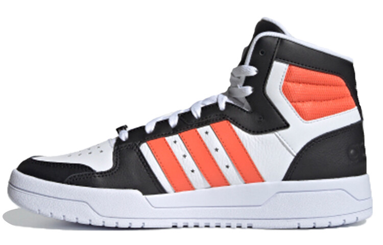

Кроссовки Adidas Neo Neo Entrap Mid Shoes White/Black/Orange, Белый, Кроссовки Adidas Neo Neo Entrap Mid Shoes White/Black/Orange