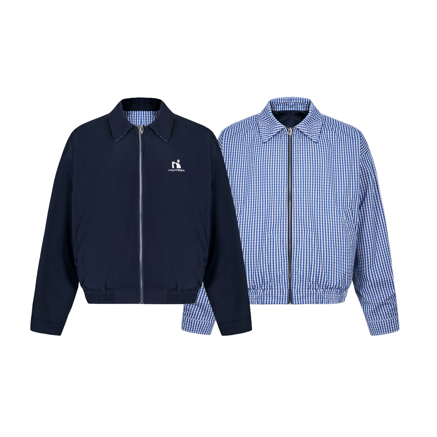 

NANDCHN Куртка унисекс темно-синяя, Navy Blue