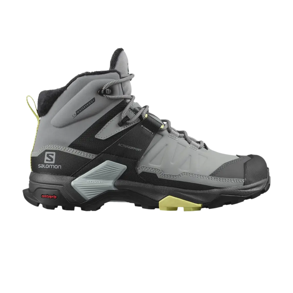 Кроссовки Wmns X Ultra 4 Mid CSWP Salomon, серый