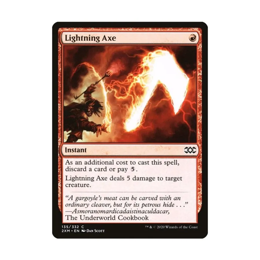 

CCG Молниеносный топор (С), MTG - Double Masters