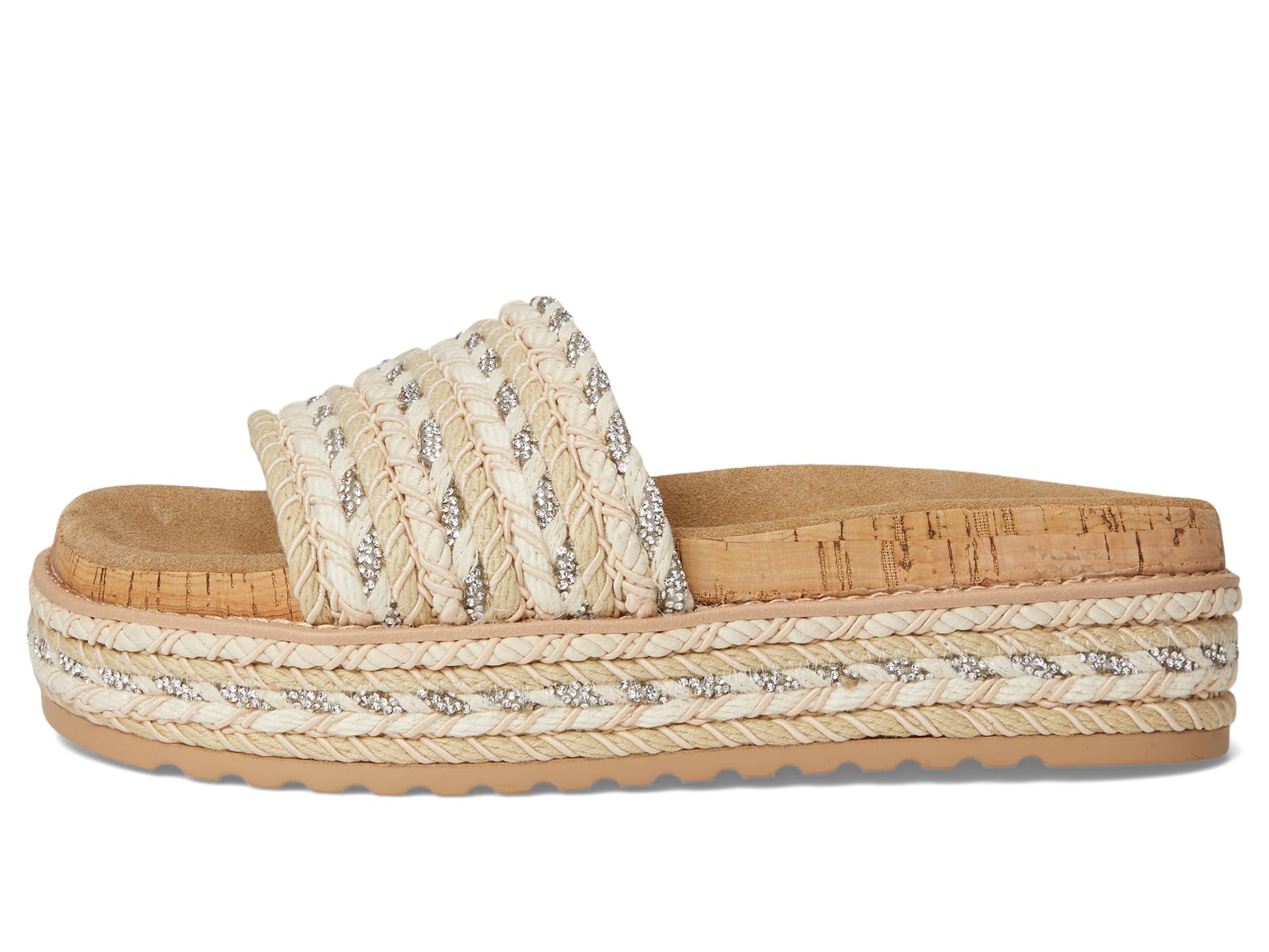 Сандалии Steve Madden Beller, цвет Natural Multi — фото 4