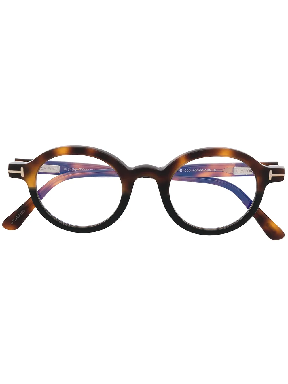 

Очки в круглой оправе TOM FORD Eyewear, коричневый