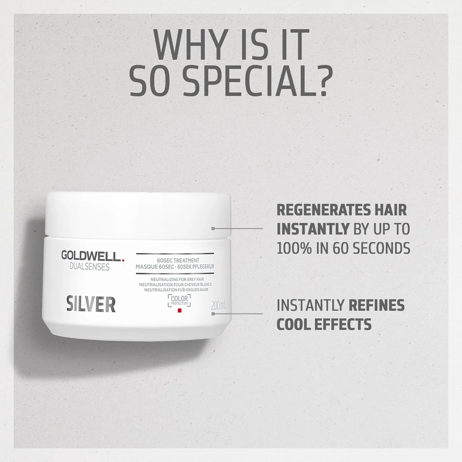 Процедура Dualsenses Silver 60Sec Goldwell, yellow — фото 2