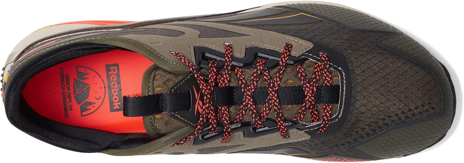 Мужские кроссовки Reebok Reebok X Jurassic World Nano X2 AdventureCross, зеленый/черный/красный — фото 3