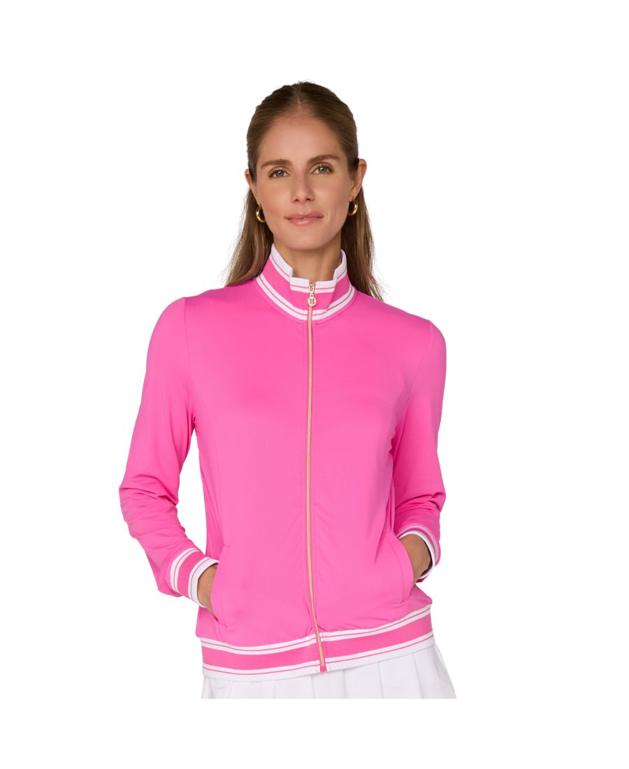

Куртка с ребристой отделкой G Lifestyle Clothing, Hot pink