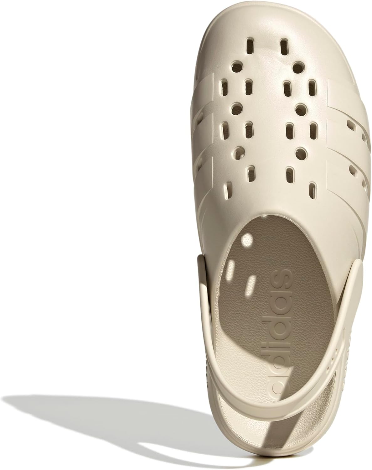 Сабо adidas Adilette Clog 2.0 для взрослых унисекс, Alumina/Alumina/Alumina — фото 2