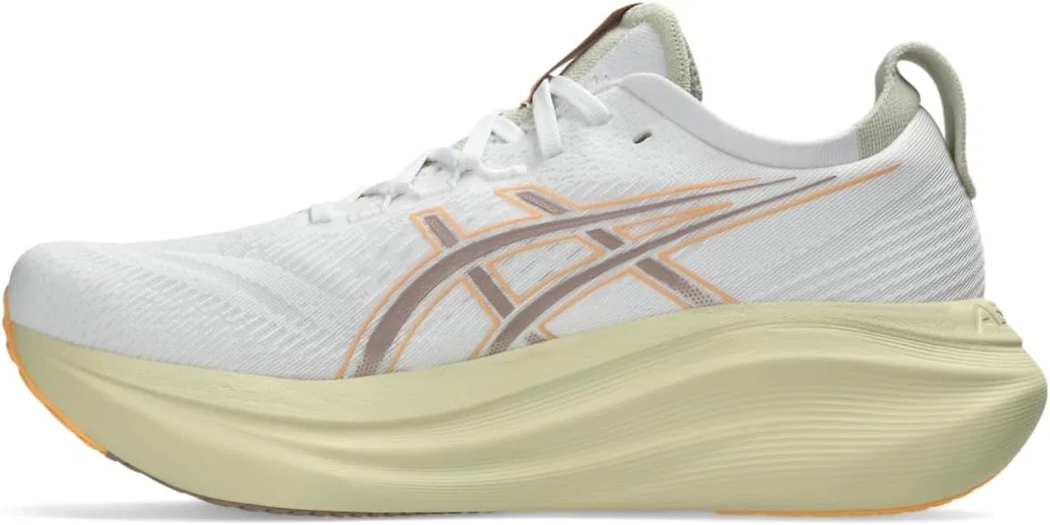 Мужские беговые кроссовки ASICS Gel-Nimbus 27, 2-White Fawn — фото 4