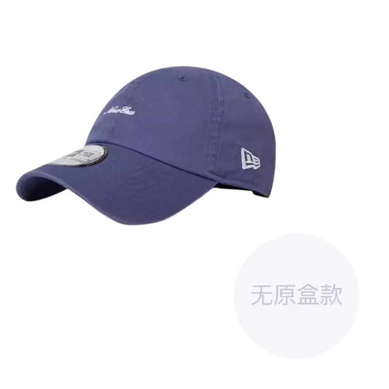 

New Era Хлопковая бейсболка унисекс тёмно-синяя, Dark Blue