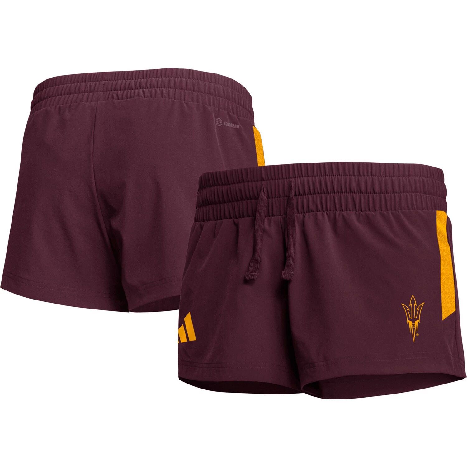 

Женские шорты adidas Maroon Arizona State Sun Devils 2023 Sideline Performance adidas