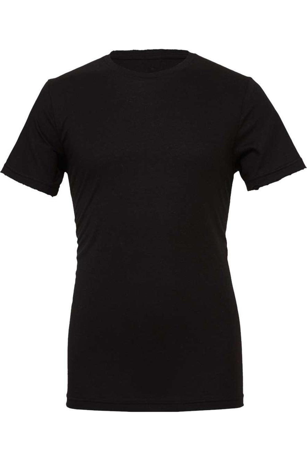 

Футболка унисекс BELLA + CANVAS из джерси CVC, цвет solid black blend