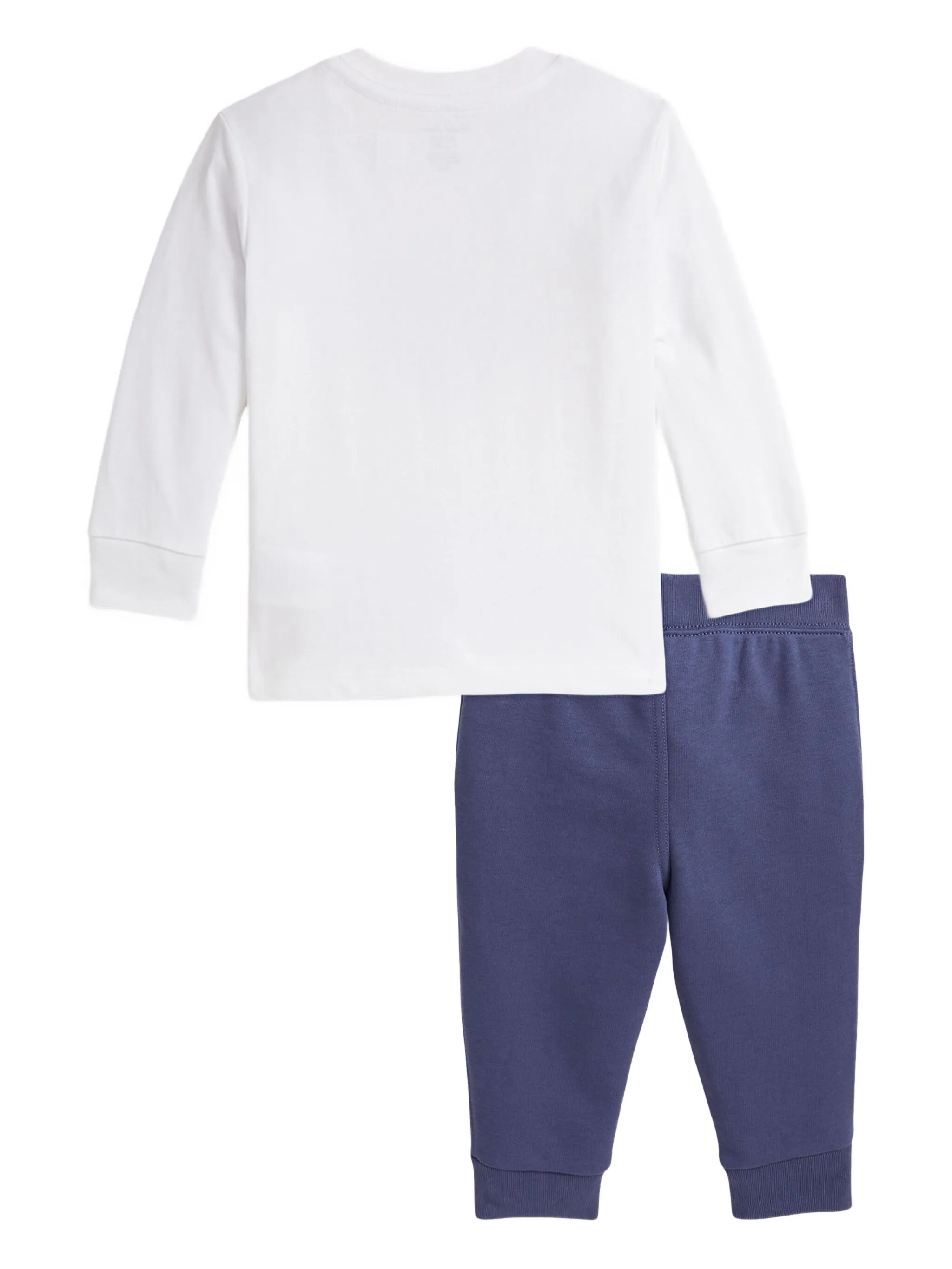 Спортивный костюм с логотипом Polo Ralph Lauren Kids, белый — фото 2