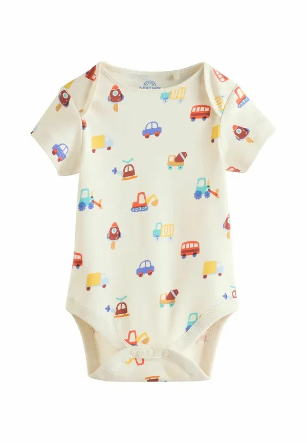 Боди Next Regular fit short sleeve baby 5 pack, зеленый — фото 4