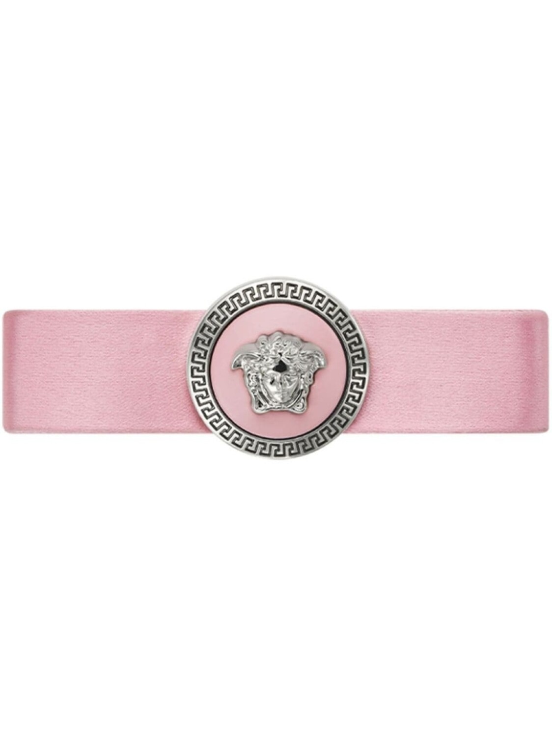 

Versace заколка для волос с декором Medusa, розовый