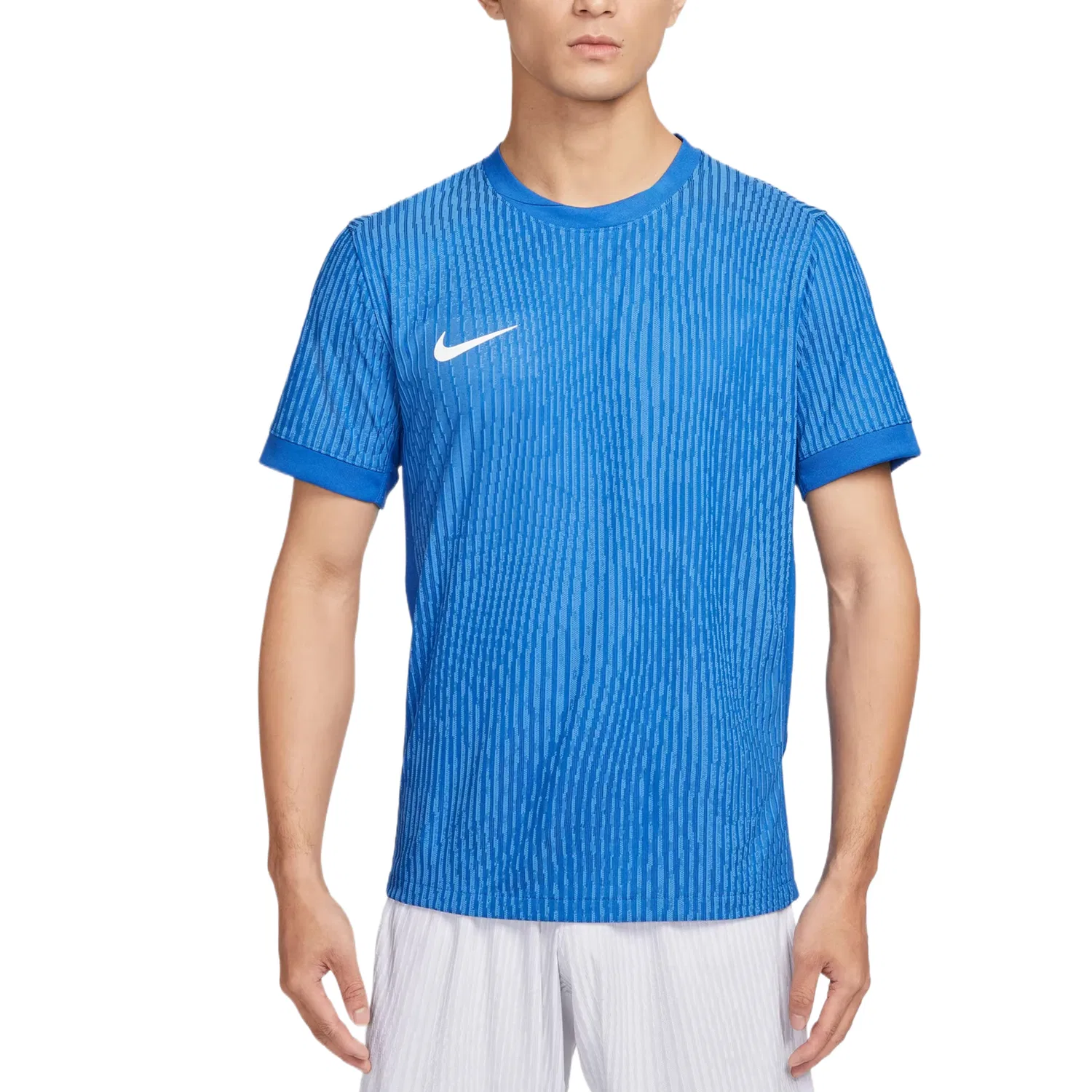 Футболка мужская Royal Blue с круглым вырезом, прямой крой Nike