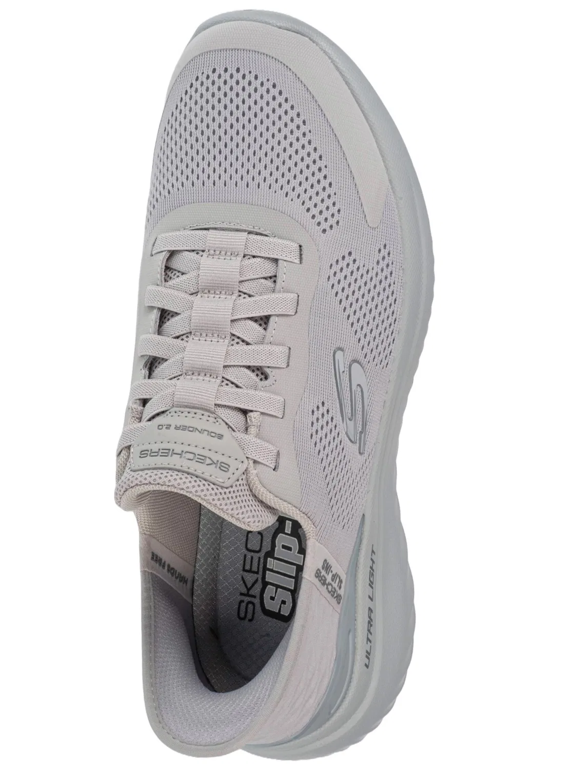 Кроссовки 'Skechers Slip-Ins: Bounder 2.0 - Emerged' Skechers, Light Grey — фото 4